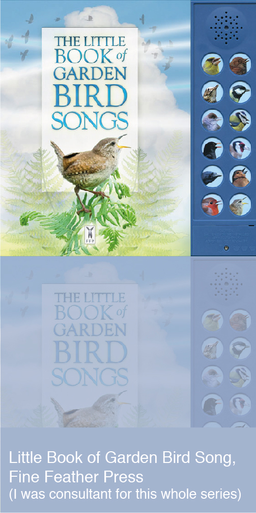 The Little Book of Garden Bird Songs Book Cover